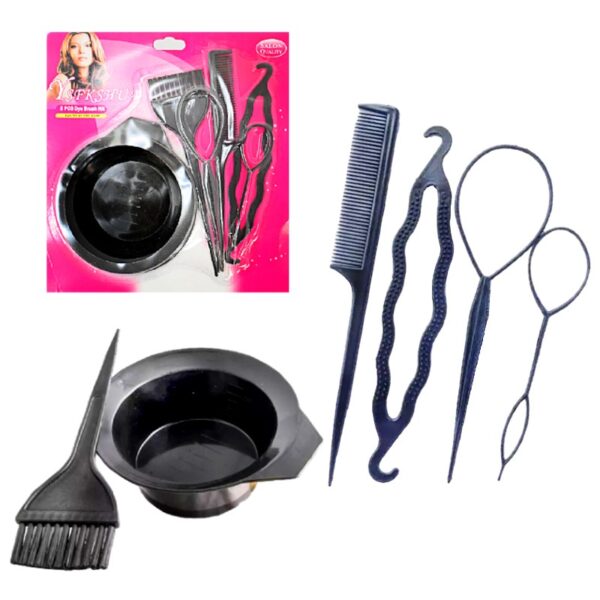 Set de Herramientas Para Pintado de Cabello 6 pcs