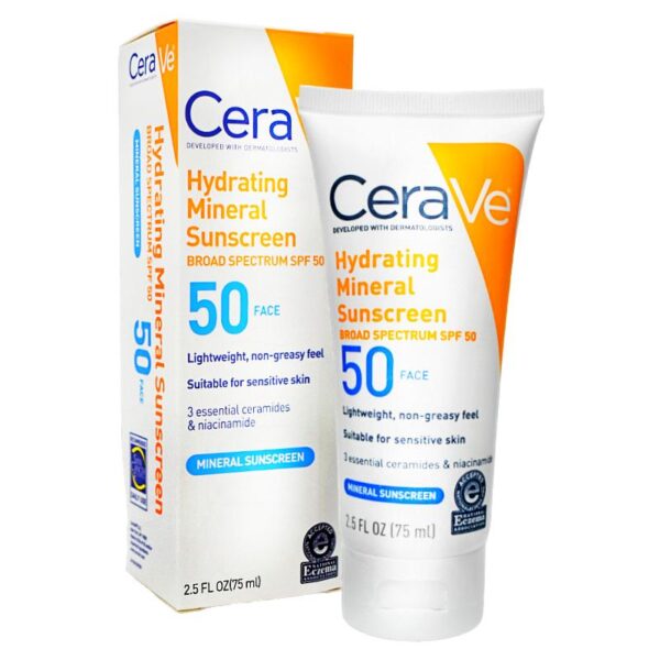 Protector Hidrantante 50 SPF Caja Naranja 75ML Presentación Grande
