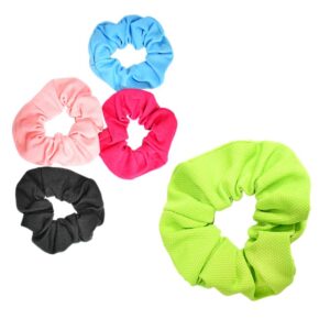 Colas con textura (SCRUNCHES) para cabello