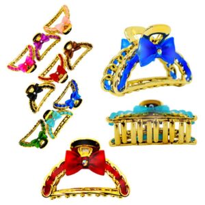 Ganchos Con Diseño de Moños de Colores Surtidos