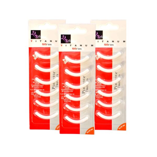 Repuesto para curlash color negro Titanum Series 6PCS LOTE 1