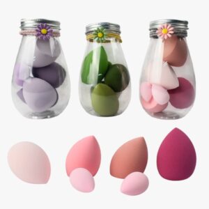 Paquete de Esponjas Envase forma de Pera 6 pcs en Colores Surtidos