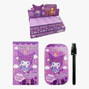 Jabon para Ceja Kuromi caja morada Mocallure