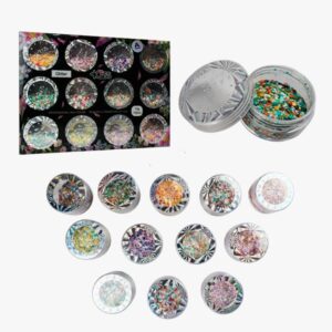 Decoración Glitter Para Uñas Colores Surtidos 15g Kiss