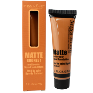 Bases para rostro Miss Rose matte tonos surtidos