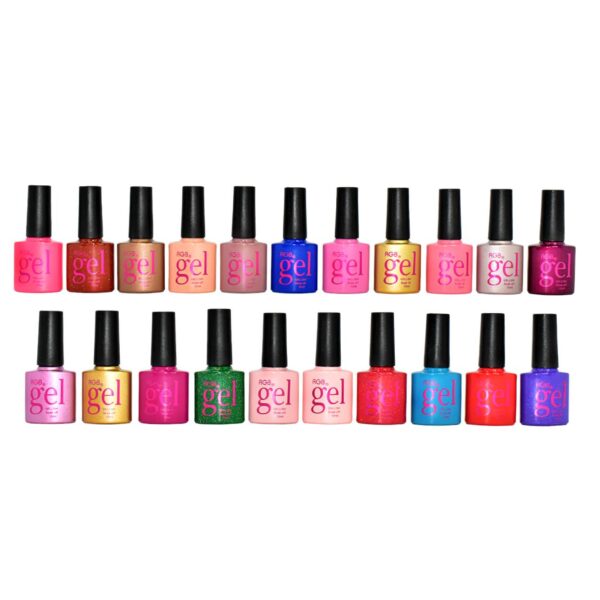 Esmaltes para uñas gel RGB colores surtidos Lote 1