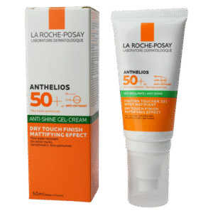 Protector solar matificante sin aroma para pieles sensibles ANTHELIOS La Roche Posay 50+SPF
